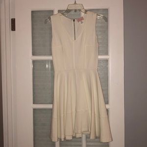 White Fit and Flare dress